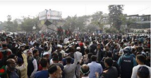 Shahbagh blcoked by dismissed BDR members