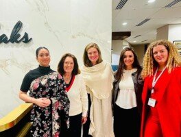 Zaima Rahman meets prominent US women leader Rebekah Wagner