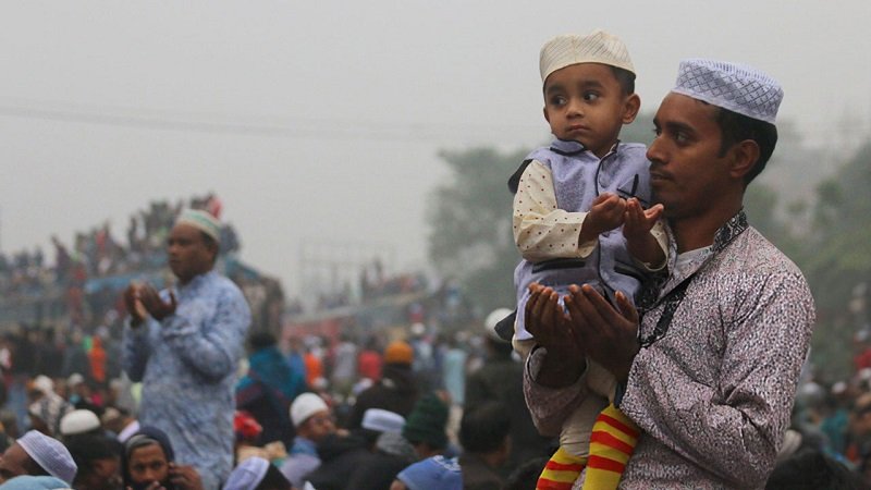 1st phase of Ijtema ends with Akheri Munajat