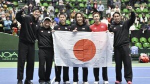 Japan beat Britain in Davis Cup as Danish rally stops Serbia