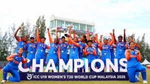 India clinch back-to-back U19 Women’s T20 World Cup titles