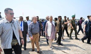 CA, UN chief arrive in Cox’s Bazar to visit Rohingyas