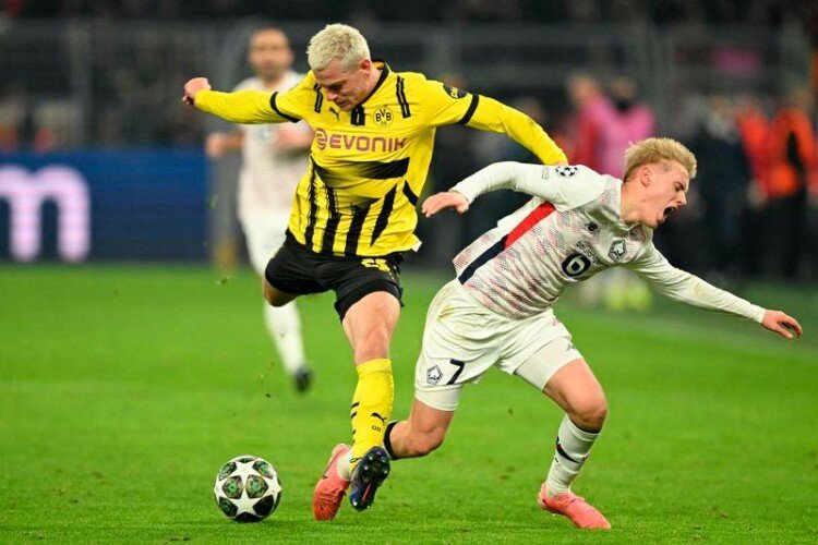 Dortmund held by Lille in CL first leg