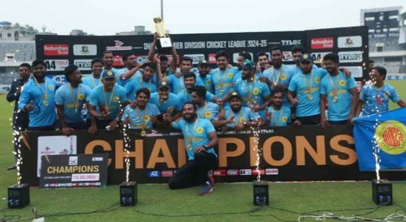 Abahani beat Mohammedan for third straight DPL title