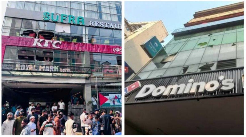 Several stores vandalised in Sylhet