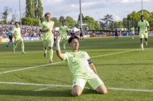 Barcelona closes in on historic treble after UEFA Youth League triumph