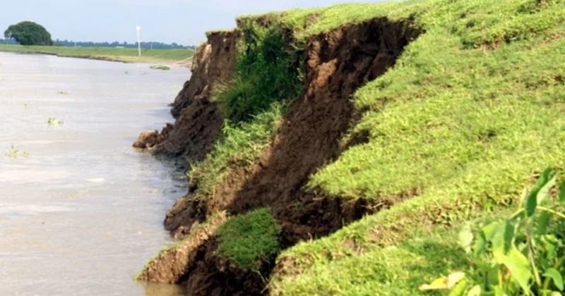 Crucial Sylhet road and bridge collapse into Kushiyara amid relentless erosion