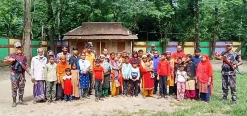 BSF pushes 153 people into Bangladesh through Sylhet border