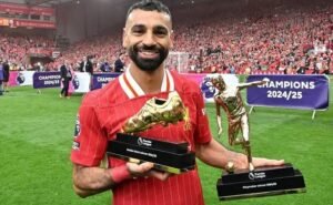 Salah matches record with 4th Premier League Golden Boot