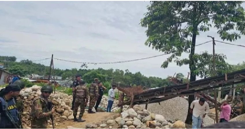 Power supply cut to 25 stone crusher mills in Sylhet