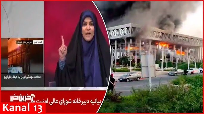 Israel bombs Iran’s state TV after threatening it would ‘disappear’