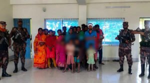 BSF pushes 70 people into Sylhet-Sunamganj border