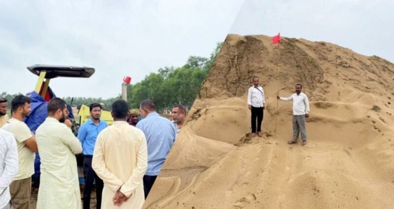 Illegal sand worth Tk 40 lakh seized in M’bazar