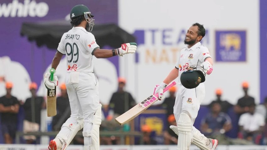 Shanto, Mushi’s hundreds put Bangladesh in command at Galle Test