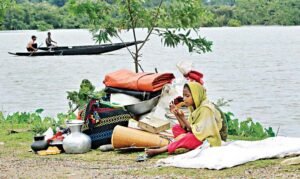 Floods feared as rain-fed rivers in Sylhet cross danger mark