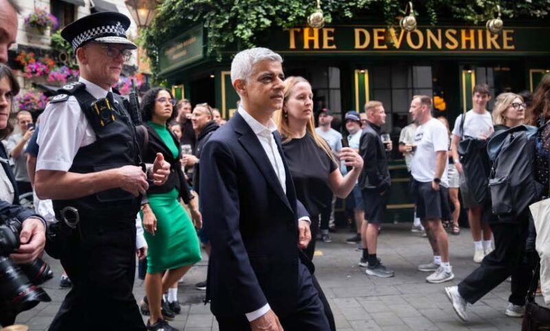 London is ‘really safe’ city, says Met chief, as Sadiq Khan is confronted on surge in knife crime