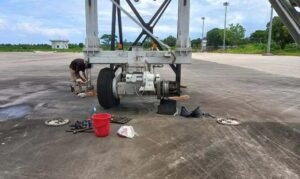 1 killed as boarding bridge wheel goes off at Osmani Airport