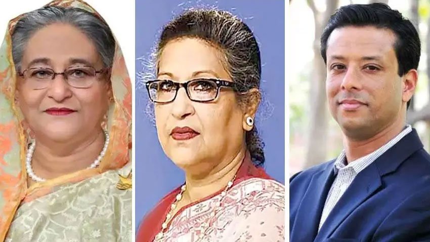 Gazette summons Hasina, Rehana, Joy, 97 others in Purbachal graft case