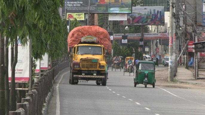 Goods transport strike begins in Sylhet over five demands
