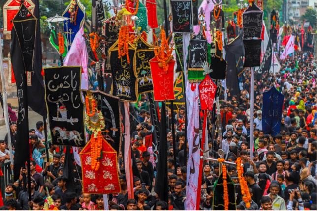 Holy Ashura being observed