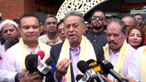 Democracy to be restored thru Feb polls: Amir Khosru