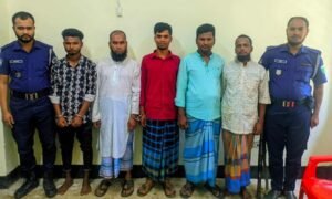 2000 sued, five arrested over Sylhet stone looting