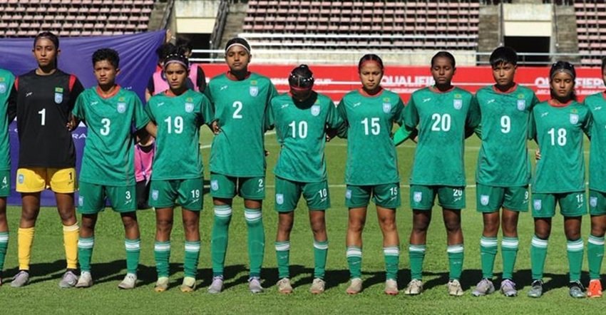 Bangladesh Women’s U-20 crushed 6-1 by South Korea