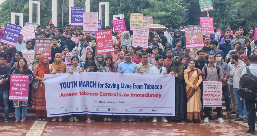 Anti-tobacco activists rally against govt meeting with tobacco companies
