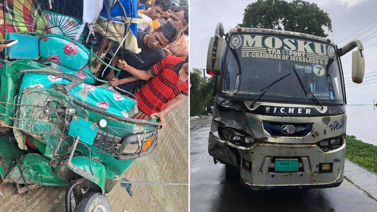 3 killed, 2 injured in Sunamganj road accident