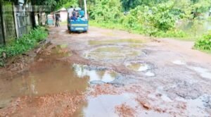 Moulvibazar’s roads in ruins, locals plead for repairs