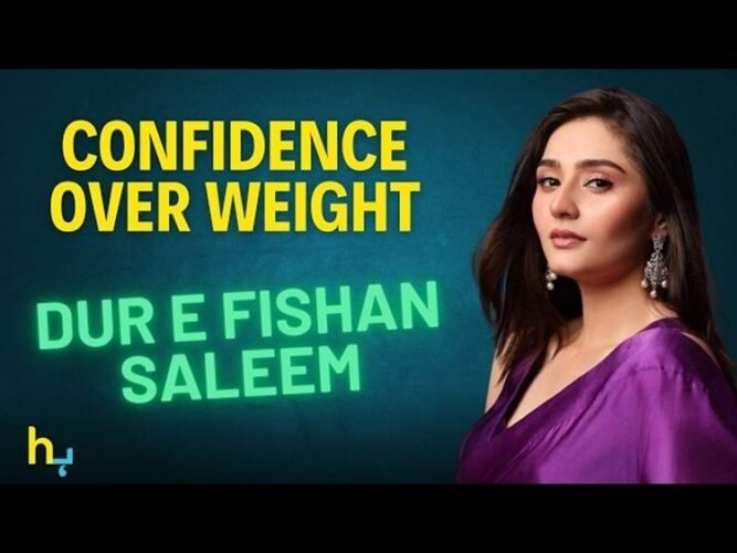 Fitness isn’t about being thin, says Dur-e-Fishan Saleem