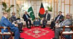 Pakistan’s Deputy PM Ishaq Dar meets Foreign Adviser Tauhid Hossain