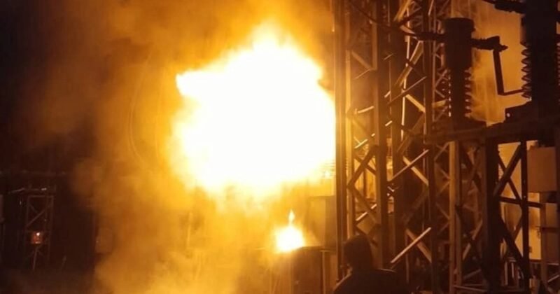 Entire Habiganj blacked out by power plant fire