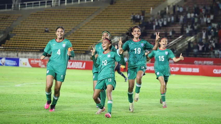 Bangladesh beat Laos 3-1 in AFC U-20 women’s qualifier