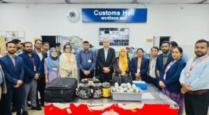Female foreign passenger detained with over 8 kg of cocaine at Dhaka airport