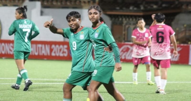 SAFF U-17 Women's Championship: Bangladesh concede 1-1 draw against Bhutan