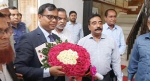 Sarwar Alam takes charge as Sylhet DC