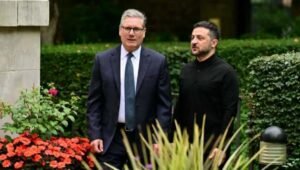Zelensky says security guarantees discussed with Starmer