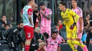 Messi exits with injury in 11th minute of Leagues Cup match