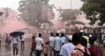 Fire at Manik Mia Avenue, 10 injured