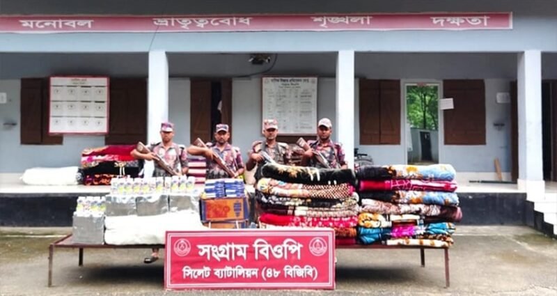 Smuggled Indian goods worth Tk 4 cr seized in Sylhet