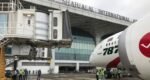 First plane lands at Shahjalal’s third terminal