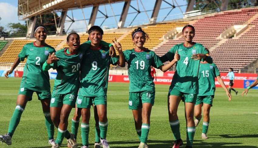Bangladesh U-20 women crush East Timor 8-0