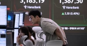 Asian shares fall as tech stocks slide on Wall Street; investors eye Fed chair’s upcoming speech