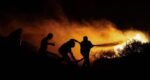 Firefighters battle blaze near Athens for second day