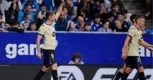 Barcelona battles back to beat Oviedo 3-1