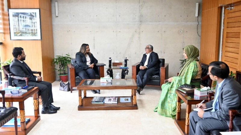 Maldivian High Commissioner meets Bangladesh Foreign Secy to boost bilateral ties