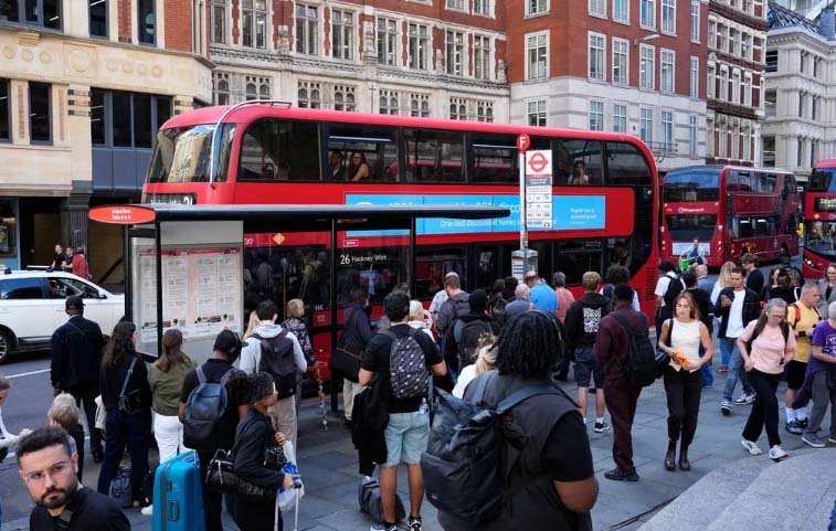 Three London Underground lines partly running on day three of Tube strikes