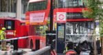 Bus hits pedestrians injuring 17 people in Victoria Street, central London