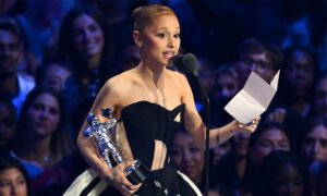 Ariana Grande wins top honor at MTV VMAs as Lady Gaga, Rose also take home major awards